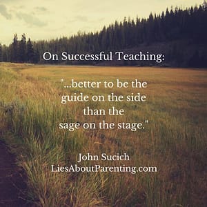 successful teaching guide on the side or sage on the stage